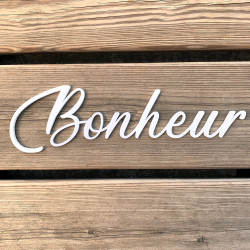 Mot Décoratif Cuisine, Dressing, Welcome, Home? Décoration Murale Lettrage Relief. Mot Géant 3D Plexi Blanc