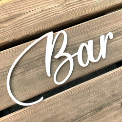Mot Décoratif Cuisine, Dressing, Welcome, Home? Décoration Murale Lettrage Relief. Mot Géant 3D Plexi Blanc