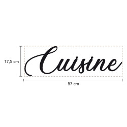 Mot Décoratif Cuisine, Dressing, Welcome, Home? Décoration Murale Lettrage Relief. Mot Géant 3D Plexi Blanc