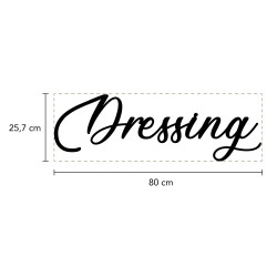 Mot Décoratif Cuisine, Dressing, Welcome, Home? Décoration Murale Lettrage Relief. Mot Géant 3D Plexi Blanc