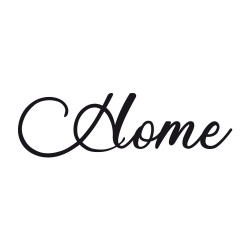 Mot Décoratif Cuisine, Dressing, Welcome, Home? Décoration Murale Lettrage Relief. Mot Géant 3D Plexi Noir 27, 57ou 80 cm