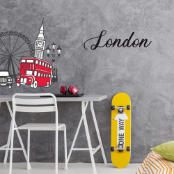Mot Décoratif Cuisine, Dressing, Welcome, Home? Décoration Murale Lettrage Relief. Mot Géant 3D Plexi Noir 27, 57ou 80 cm