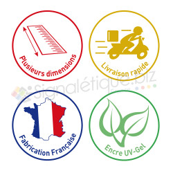 Stickers Angle Mort Camion Officiel