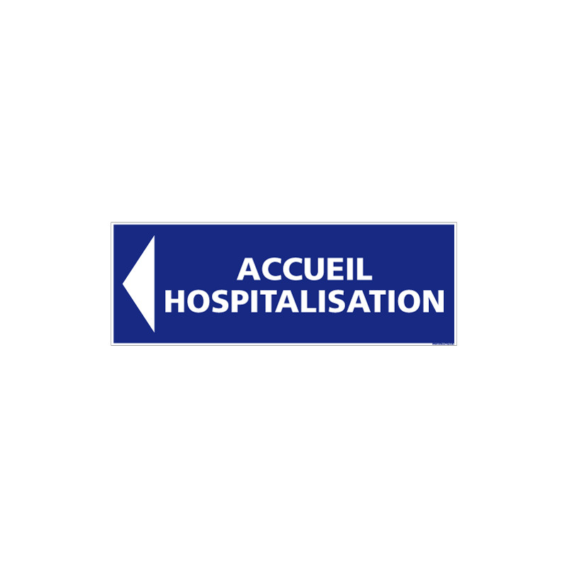 PANNEAU ACCUEIL HOSPITALISATION (G1415)