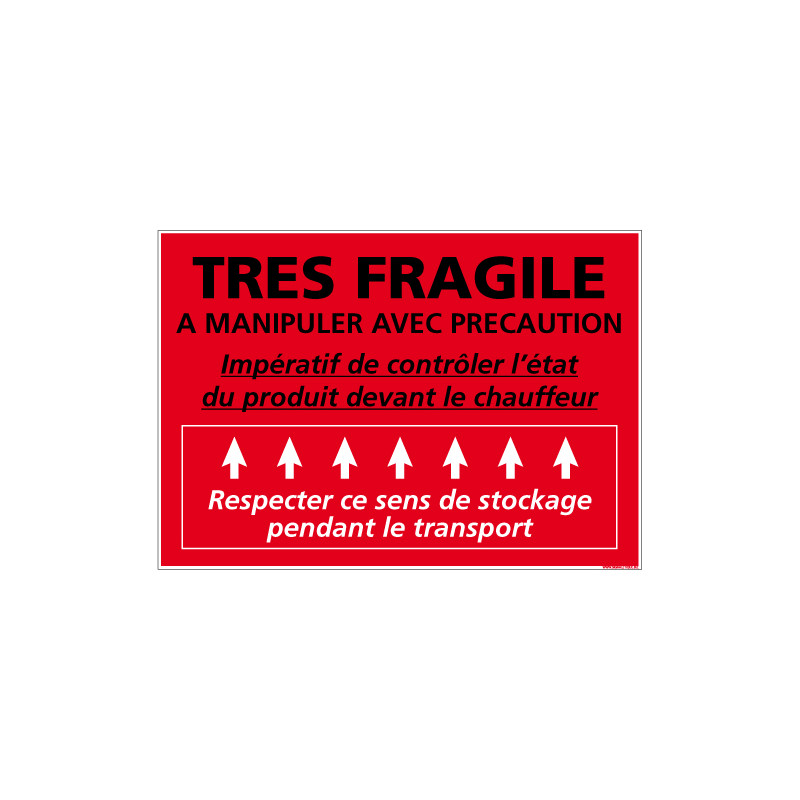 PANNEAU TRES FRAGILE (G1416)