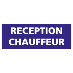 PANNEAU RECEPTION CHAUFFEUR (G1444)