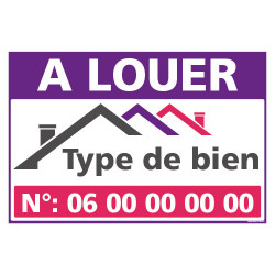 PANNEAU A LOUER PERSONNALISABLE AKYLUX 3,5mm - 600x400mm (G1469)