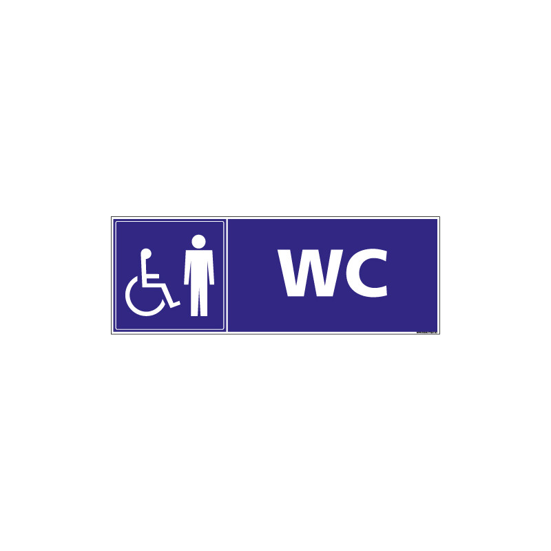 PANNEAU WC POUR HOMMES (G1530)