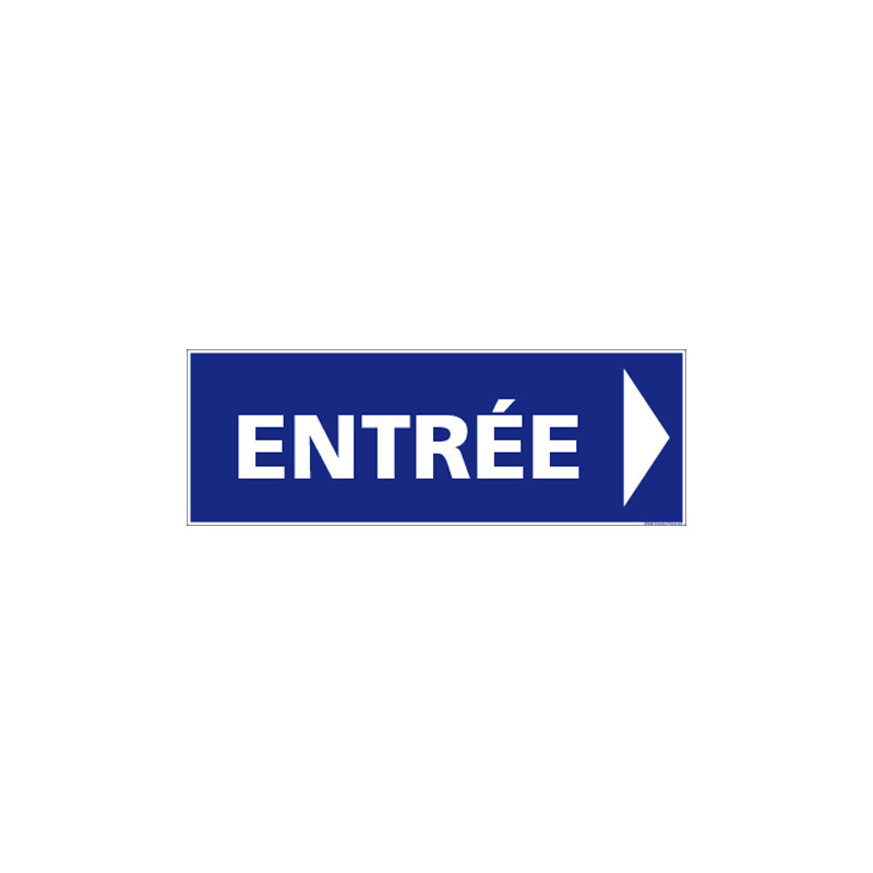 SIGNALISATION ENTREE VERS LA DROITE (G1592)