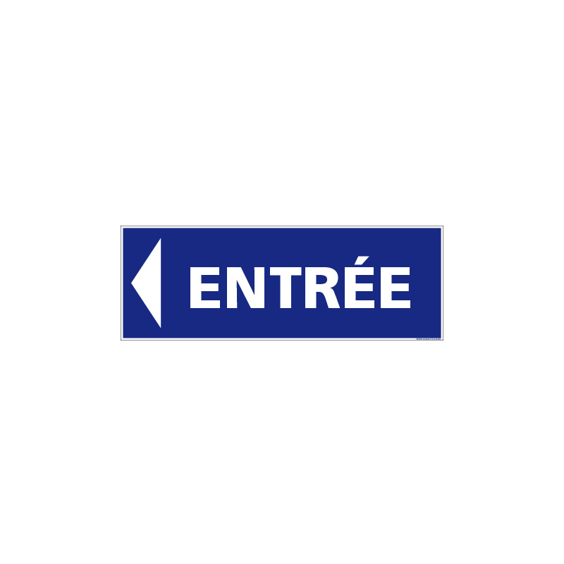 SIGNALISATION ENTREE VERS LA GAUCHE (G1593)