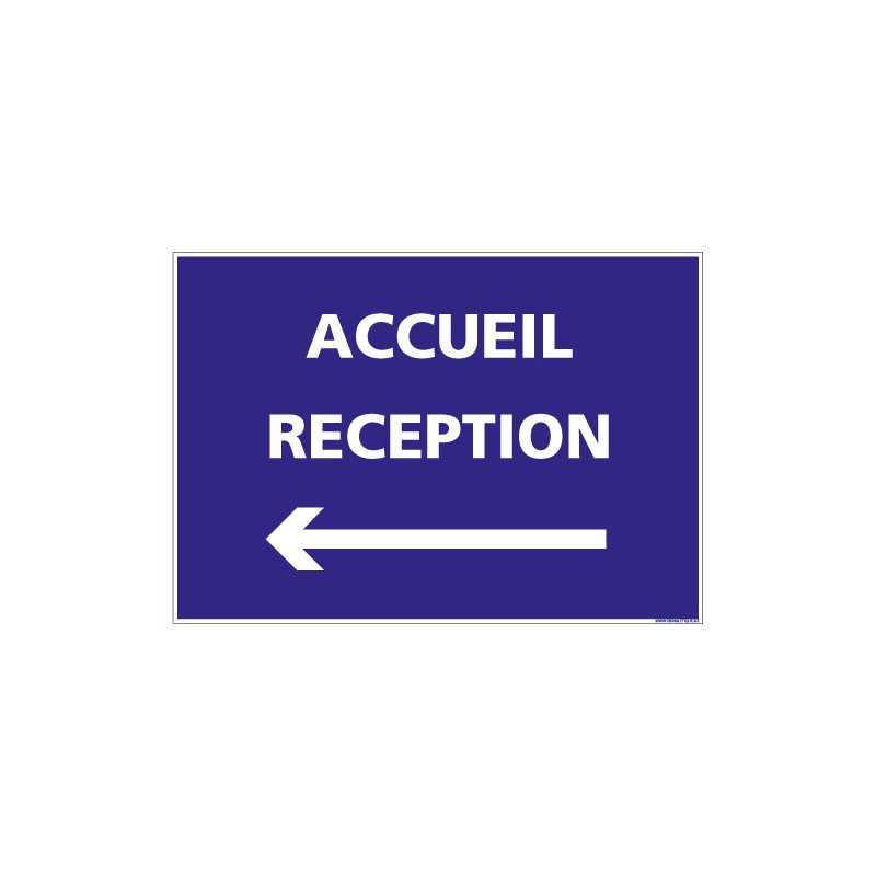 PANNEAU ACCUEIL RECEPTION (H0276)