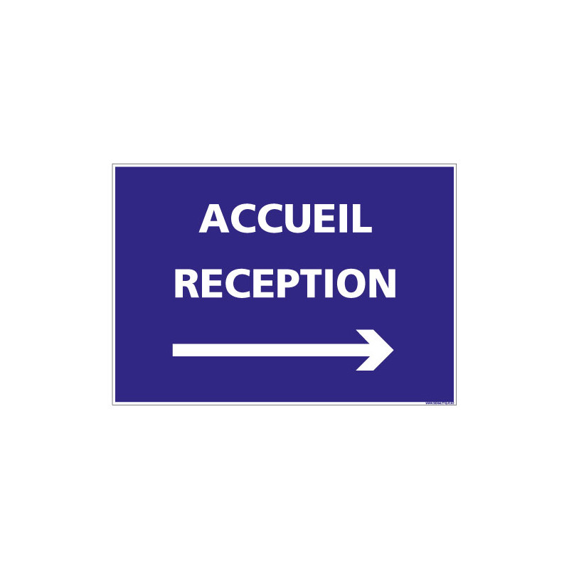 PANNEAU ACCUEIL RECEPTION (H0277)