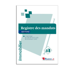 Registre des mandats gestion immobilière