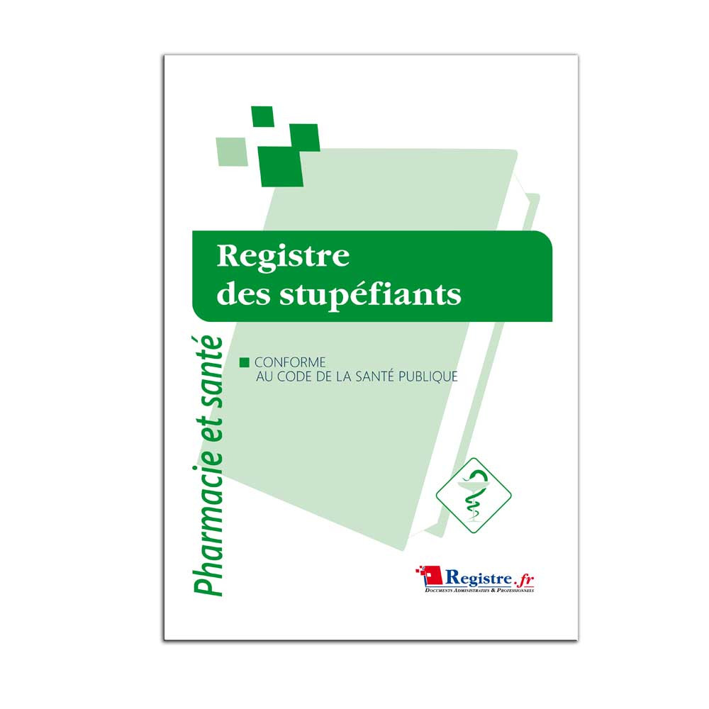 Registre des stupéfiants