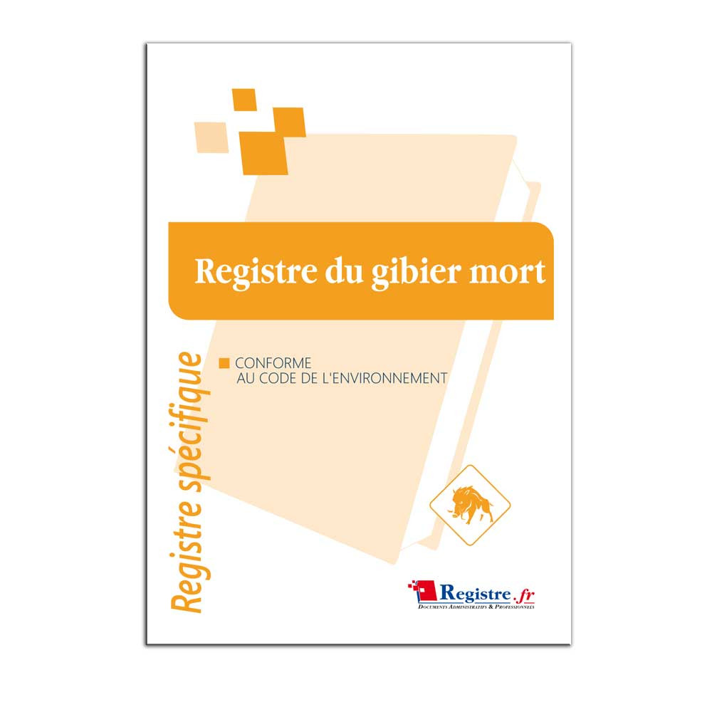 Registre du gibier mort