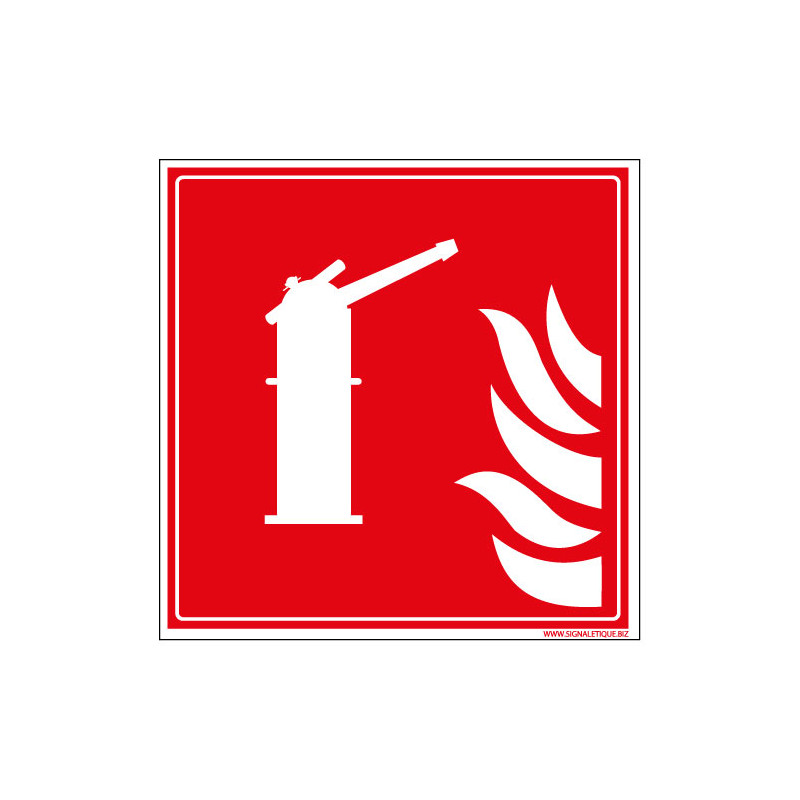 PANNEAU INCENDIE CANON A EAU INCENDIE (A0597) PANNEAU INCENDIE CANON A EAU INCENDIE (A0597)
