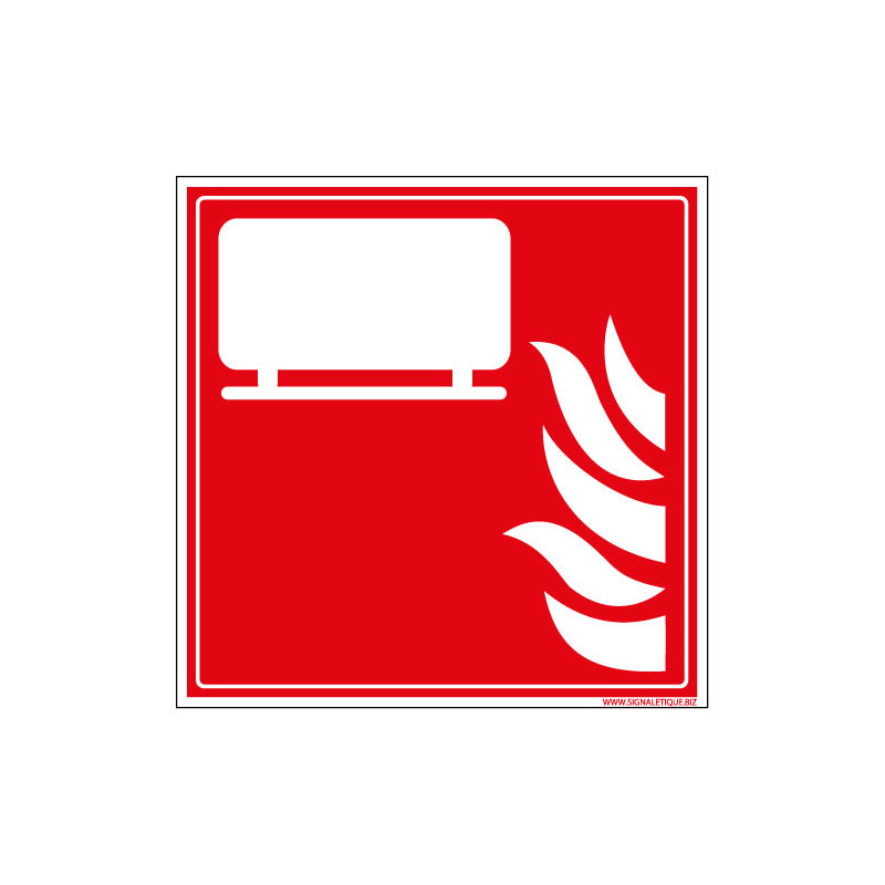 PANNEAU INCENDIE SYSTEME EXTINCTION FIXE (A0602) PANNEAU INCENDIE SYSTEME EXTINCTION FIXE (A0602)