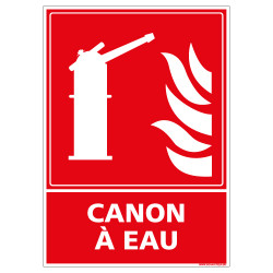 PANNEAU CANON A EAU (A0605)