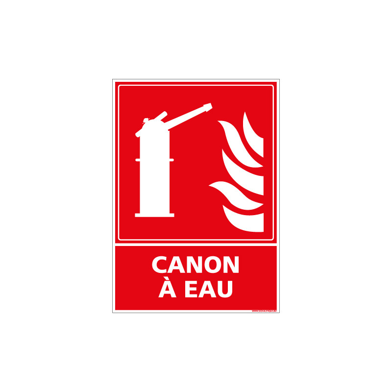 PANNEAU CANON A EAU (A0605)