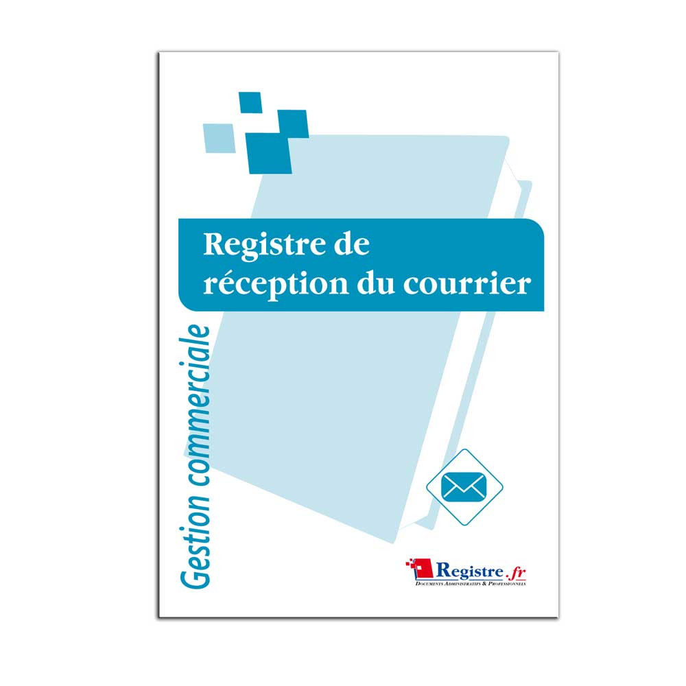 Registre de réception du courrier