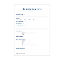 Registre de sécurité incendie pour ERP type L salles à usage d'audition, de conférences, de spectacles conforme à la loi obligat