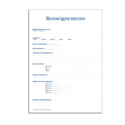 Registre de sécurité incendie pour ERP type R, établissements d'éveil, d'enseignement, accueils de loisirs conforme à la loi obl