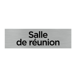 Plaque de porte rectangulaire Salle de réunion