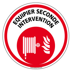 PANNEAU EQUIPIER DE SECONDE INTERVENTION (A0620)