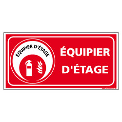 PANNEAU EQUIPIER D'ETAGE (A0624)