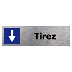 SIGNALETIQUE DE PORTE TIREZ (Q0105)