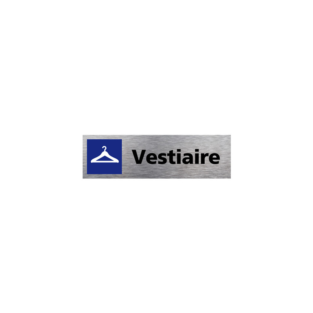 SIGNALETIQUE DE PORTE VESTIAIRE (Q0108) SIGNALETIQUE DE PORTE VESTIAIRE (Q0108)