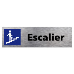 PLAQUE DE PORTE ESCALIER (Q0118)