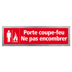 SIGNALETIQUE DE PORTE COUPE FEU (Q0159)
