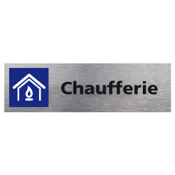 PLAQUE CHAUFFERIE (Q0243)