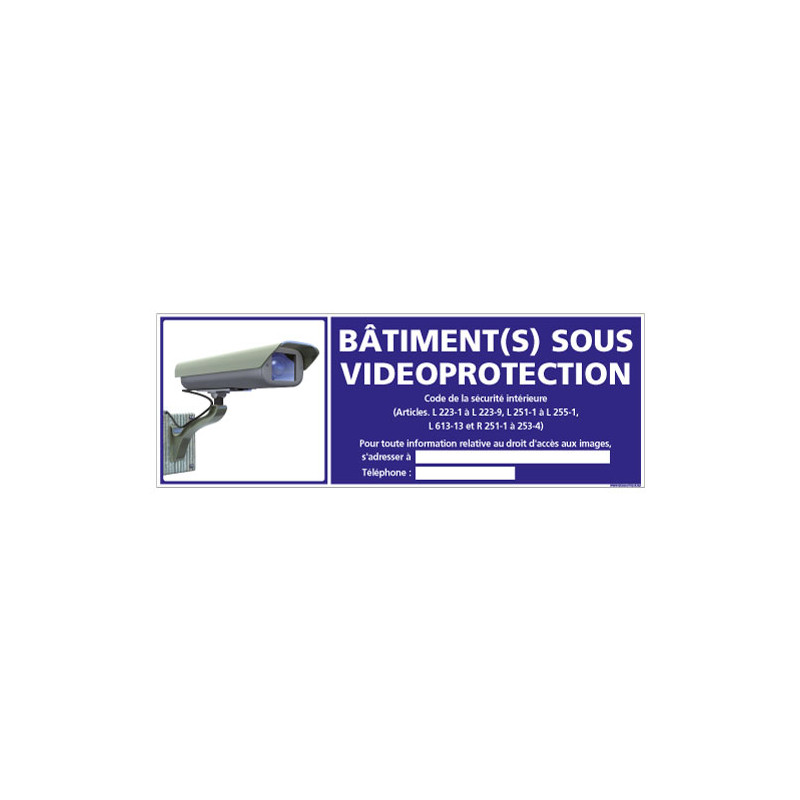 BATIMENT(S) SOUS VIDEO-PROTECTION (G1073)