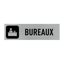 PLAQUE DE PORTE BUREAUX (Q0014)