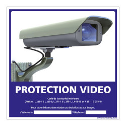 PANNEAU PROTECTION VIDEO (G1171)