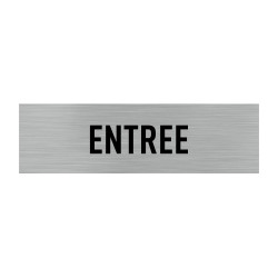 PLAQUE DE PORTE ENTREE (Q0024)