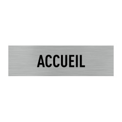 PLAQUE DE PORTE ACCUEIL (Q0028)