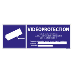 PANNEAU VIDEO PROTECTION (G1181)