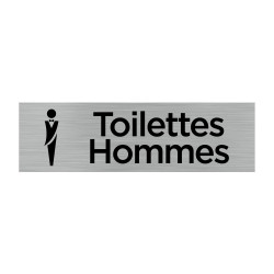 Plaque de porte TOILETTES HOMMES (Q0060)
