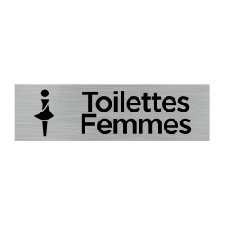 Plaque de porte TOILETTES FEMMES (Q0062)