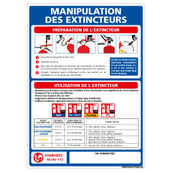 Comment utiliser un extincteur? Manipulation des extincteurs.