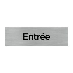 PLAQUE DE PORTE ENTREE (Q0078)