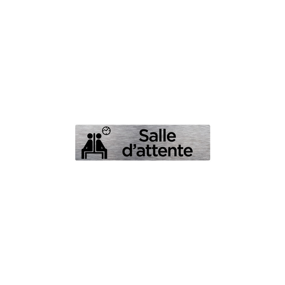 PLAQUE DE PORTE SALLE D'ATTENTE (Q0205)