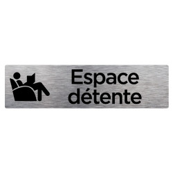 PLAQUE DE PORTE ESPACE DETENTE (Q0207)