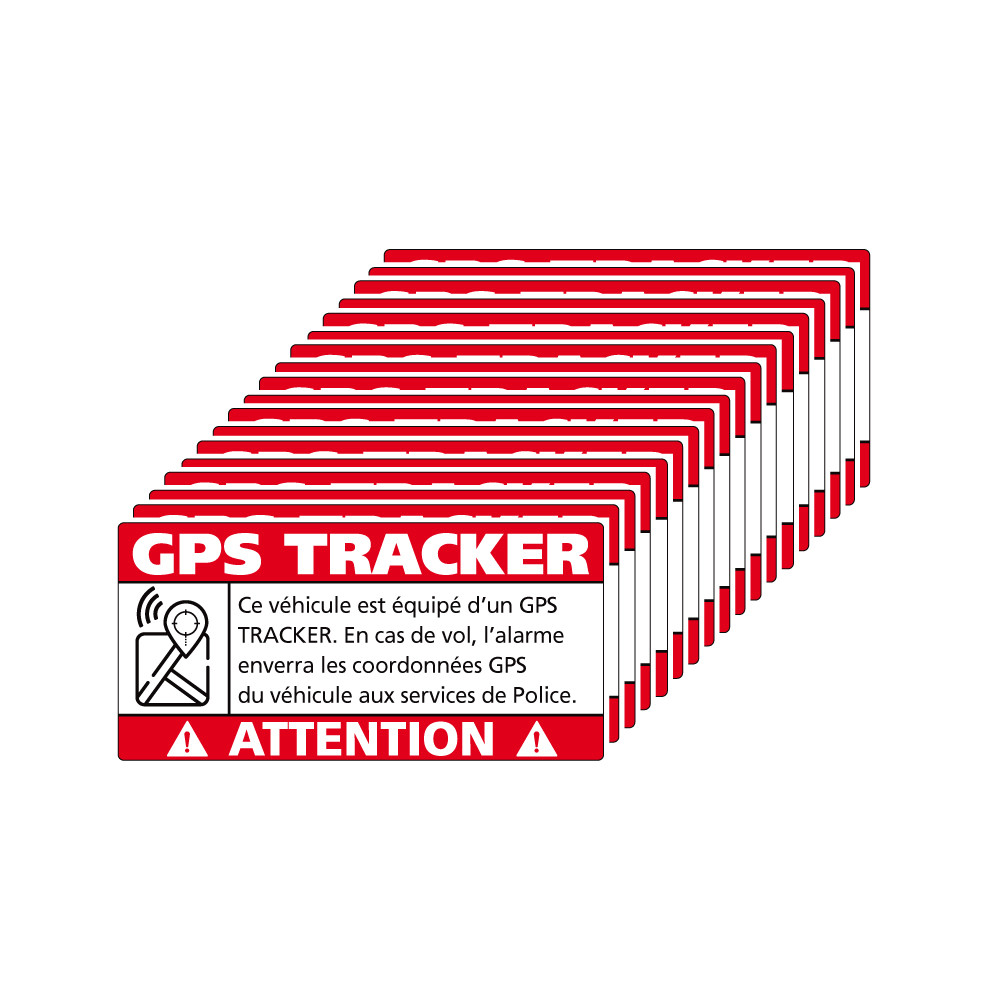 adhésif véhicule équipé d'un GPS tracker X18
