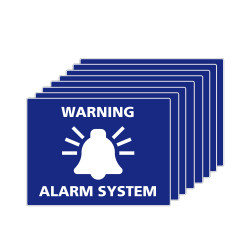 Adhésif warning alarm system X8