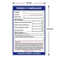 Permis d'aménager