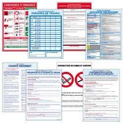 Panneaux Affichage obligatoire en entreprise